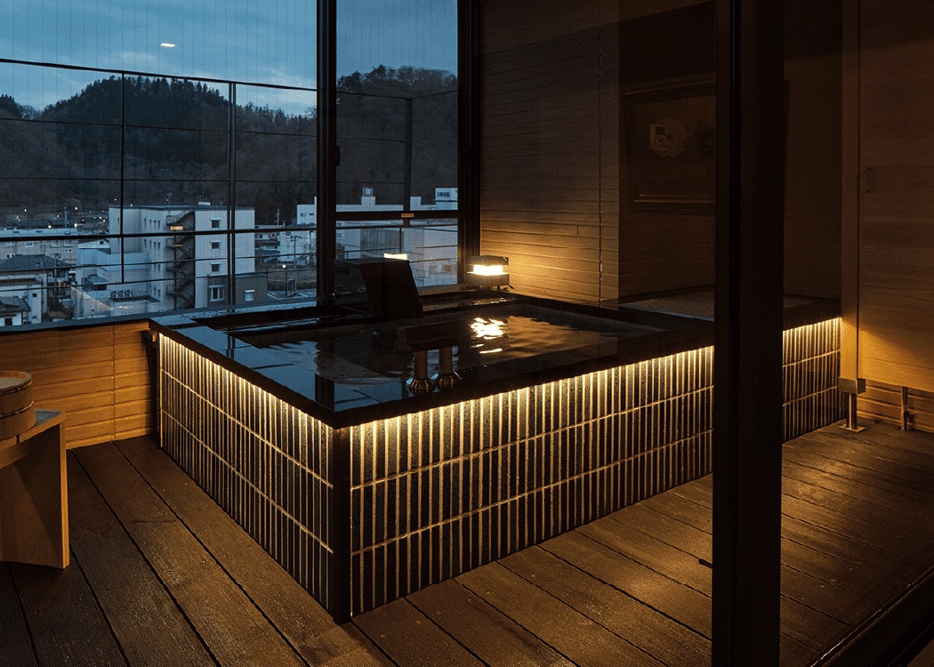 Rooms with Private Open-Air Baths