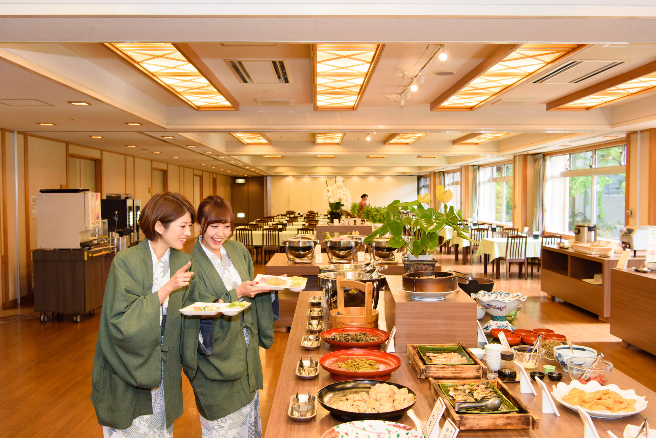 【１泊朝食付き】夕食は天童温泉街で自由に満喫